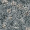 Tapetti Sandberg Linda, non-woven, kukka, maalaisromanttinen, sininen