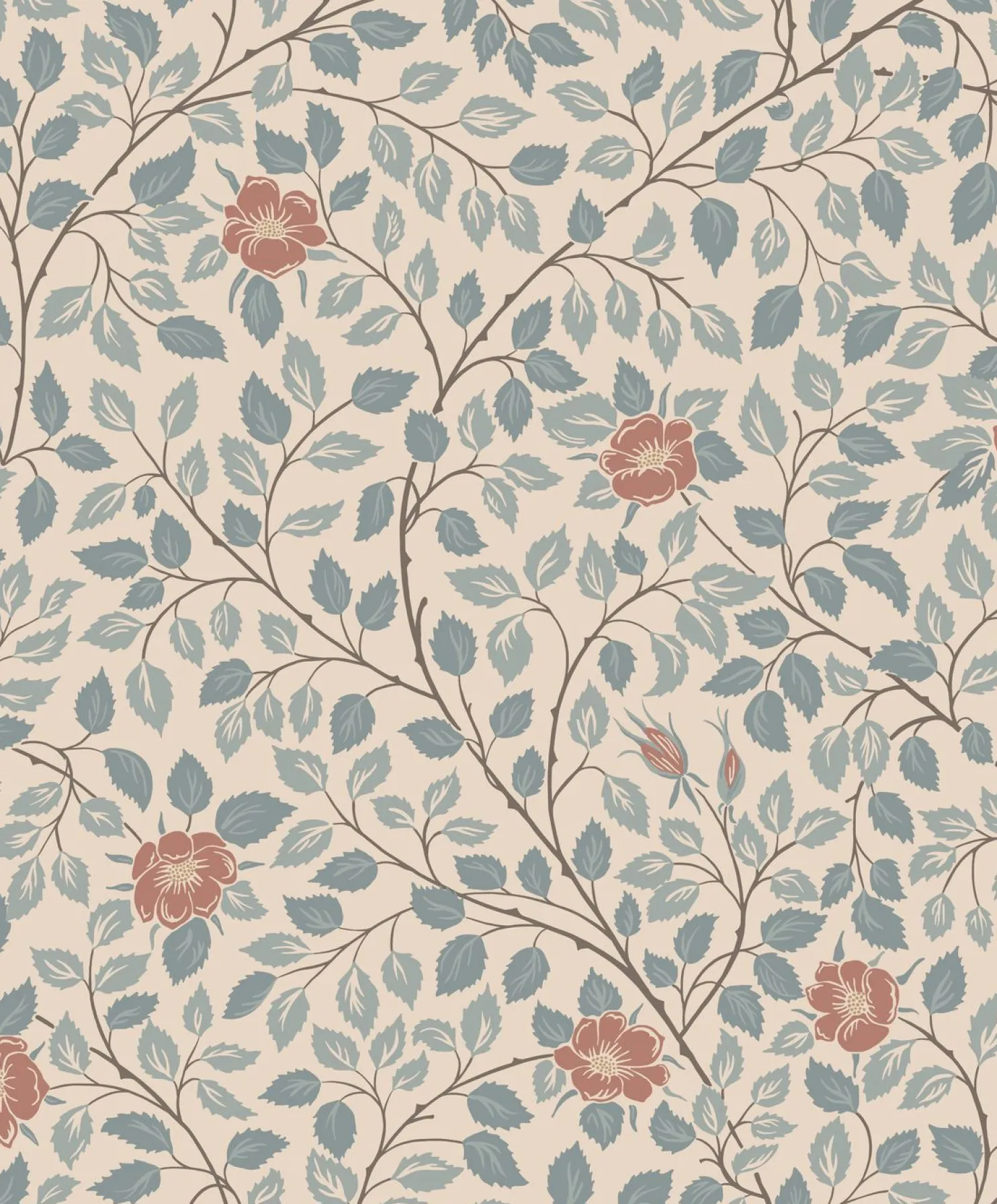 Tapetti Sandberg Solliden, non-woven, vintage