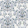 Tapetti Sandudd Rolleri 9 5283-1, 0,53x11,2m, non-woven, kasvi, ornamentti, valkoinen/sininen