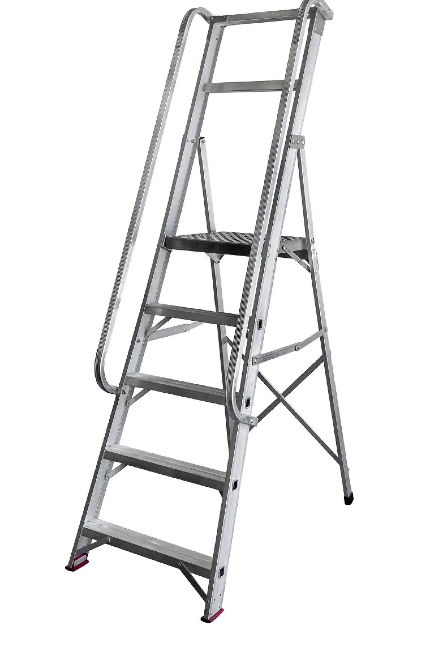 Tasotikkaat Suomi-Tikas käsijohteilla tasokorkeus 120 cm