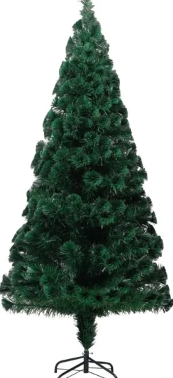 Tekojoulukuusi jalustalla, vihreä, 240cm, PVC