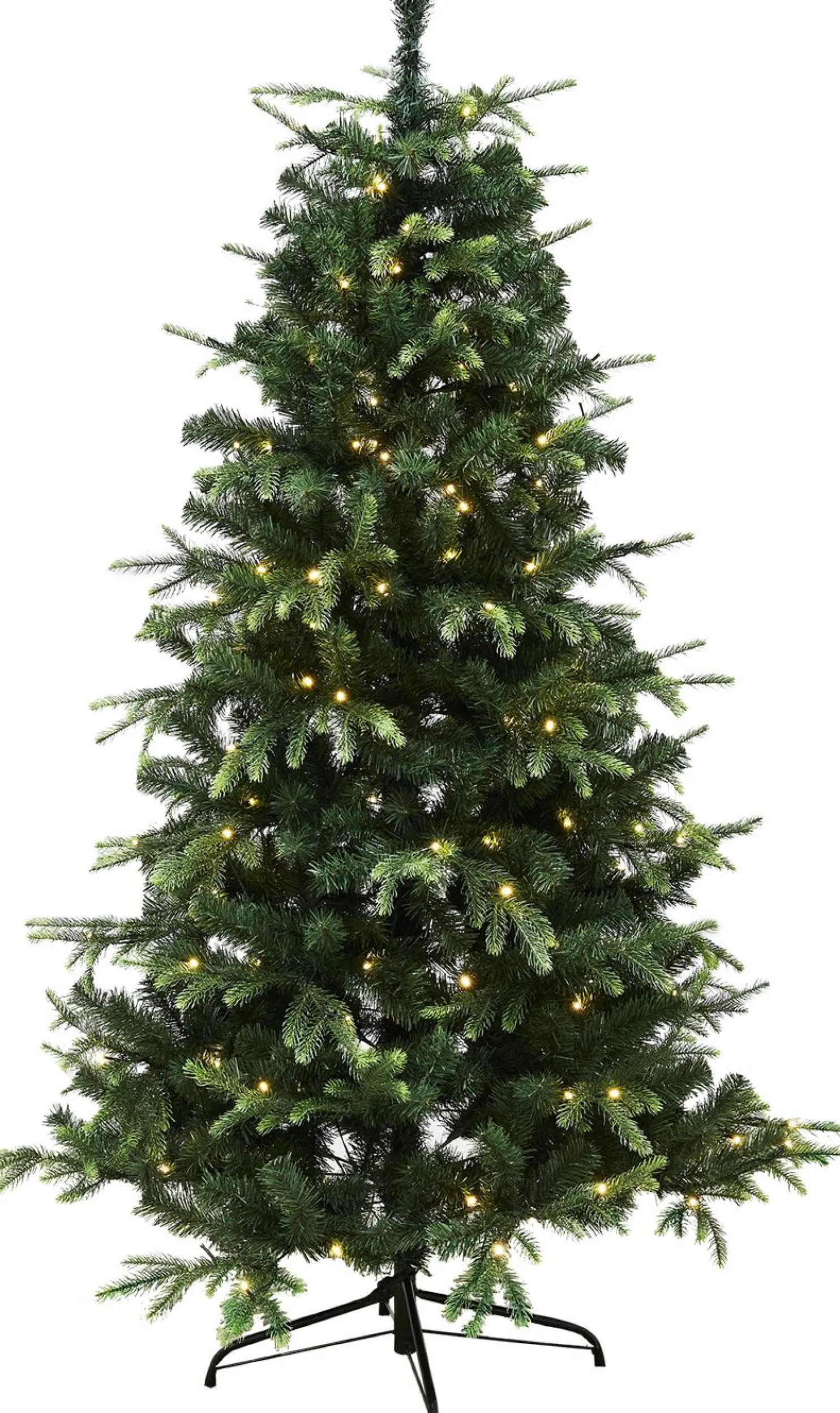 Tekojoulukuusi Nordic Winter Viga 170cm PE/PVC LED-valoilla