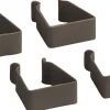 Telineliitin Elfa 222525, 4kpl, grafiitti
