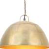 Teollistyylinen riippuvalaisin 25 w messinki 41 cm e27