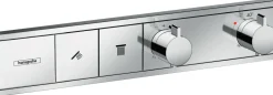 Termostaatti Hansgrohe RainSelect, 2:lle toiminnolle, piiloasennus, kromi