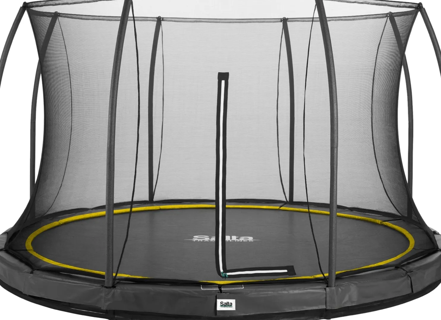 Trampoliini Salta Comfort Edition Inground Ø427cm musta sis. turvaverkko