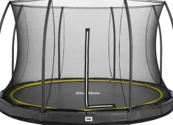 Trampoliini Salta Comfort Edition Inground Ø366cm musta sis. turvaverkko