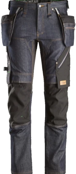 Työfarkut Snickers Workwear FlexiWork+ 6955 sininen