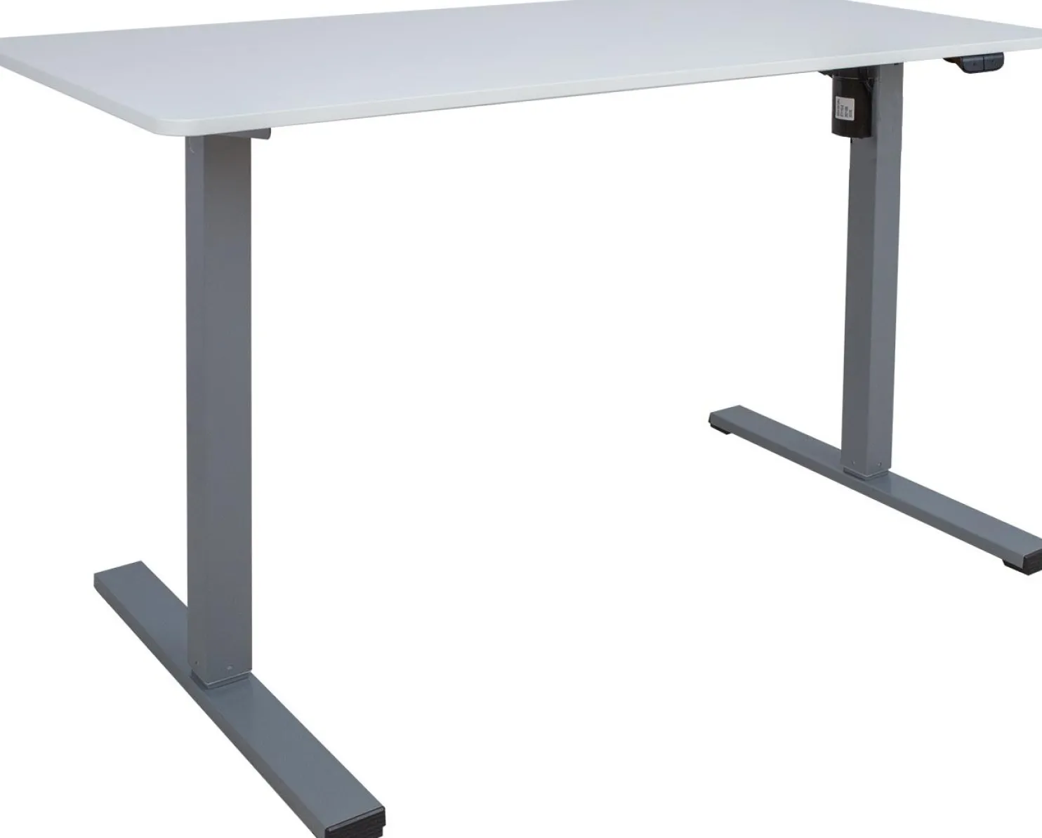 Työpöytä Home4You ERGO OPTIMAL 1-moottorilla 120x60 cm, valkoinen