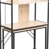 Työpöytä/hylly Home4You LESTER 84x40xK160 cm, melamiini