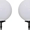 Ulkolamput polulle 2 kpl led 50 cm maapiikillä