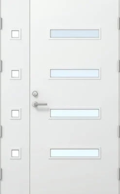 Ulko-ovi Kaskipuu FE3 Thermo mittatilausovi + levike VLA1/VLK1 Thermo M3
