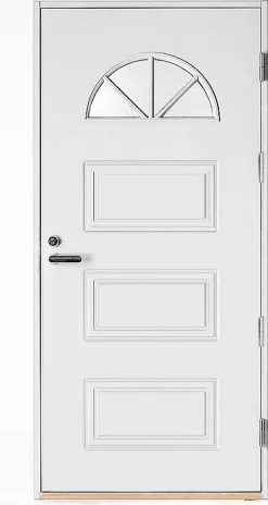 Ulko-ovi Kaskipuu UOL3 Thermo 10x21 karmi 115 mm valkoinen