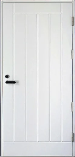 Ulko-ovi Kaskipuu UO11.0 9-10x21 karmi 115 mm valkoinen