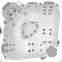 Ulkoporeallas Wellis Palermo Life WIFI, 5 hlöä, 42 suutinta, harmaa/valkoinen