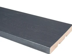 Ulkoverhouslauta JR-Wood, pintamaalattu, harmaa RR23/RAL 7024, eri vaihtoehtoja