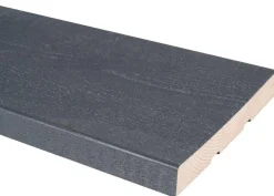 Ulkoverhouslauta JR-Wood, pintamaalattu, harmaa RR23/RAL 7024, eri vaihtoehtoja