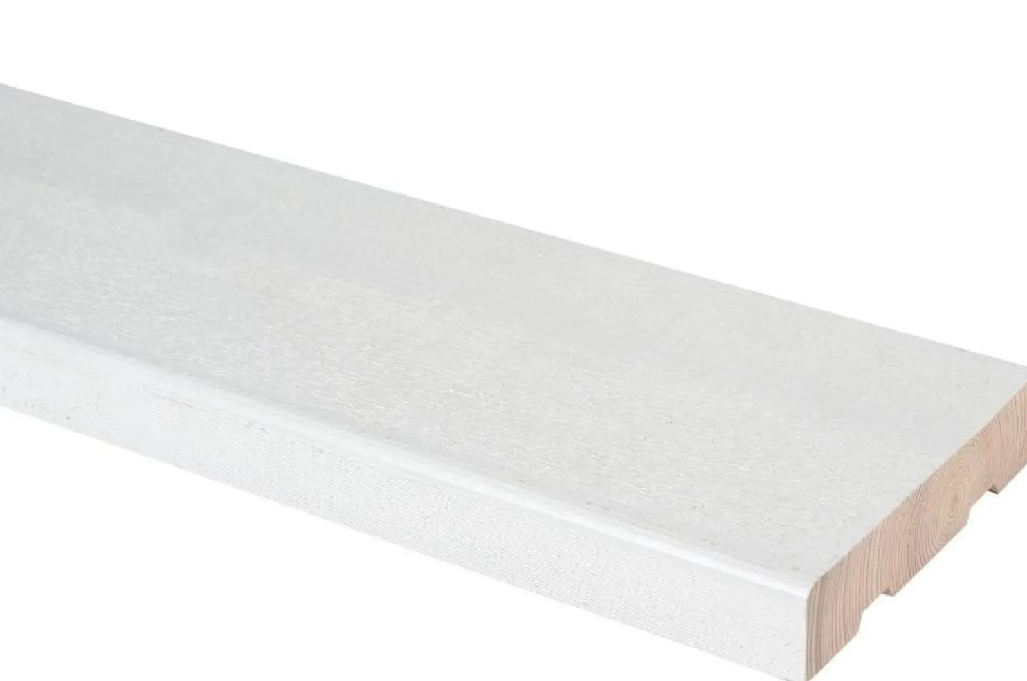 Ulkoverhouslauta JR-Wood, pintamaalattu, valkoinen, eri vaihtoehtoja