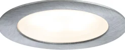 Upotettava LED-kalustevalaisin Paulmann Micro Line Mini, 5kpl, Ø35mm, 0.4W, 20lm, 2700K, harjattu rauta