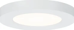 Upotettava LED-paneeli Paulmann Cover-it Promo, Ø11.6cm, 6W, 3000K, mattavalkoinen