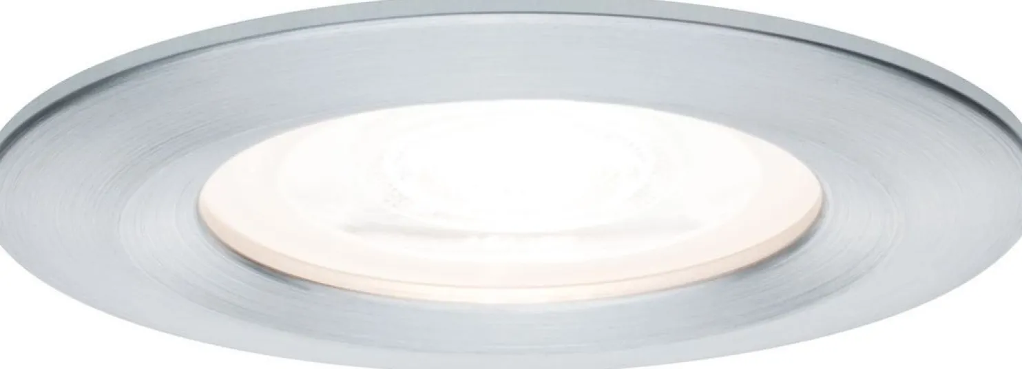 Upotettava LED-valaisin Paulmann Nova Rigid, IP44, Ø78mm, GU10, 6.5W, 460lm, 2700K, eri värejä