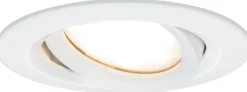 Upotettava LED-valaisin Paulmann Nova Plus Coin, IP65, Ø93mm, 6W, 470lm, 2700K, himmennettävä, eri värejä