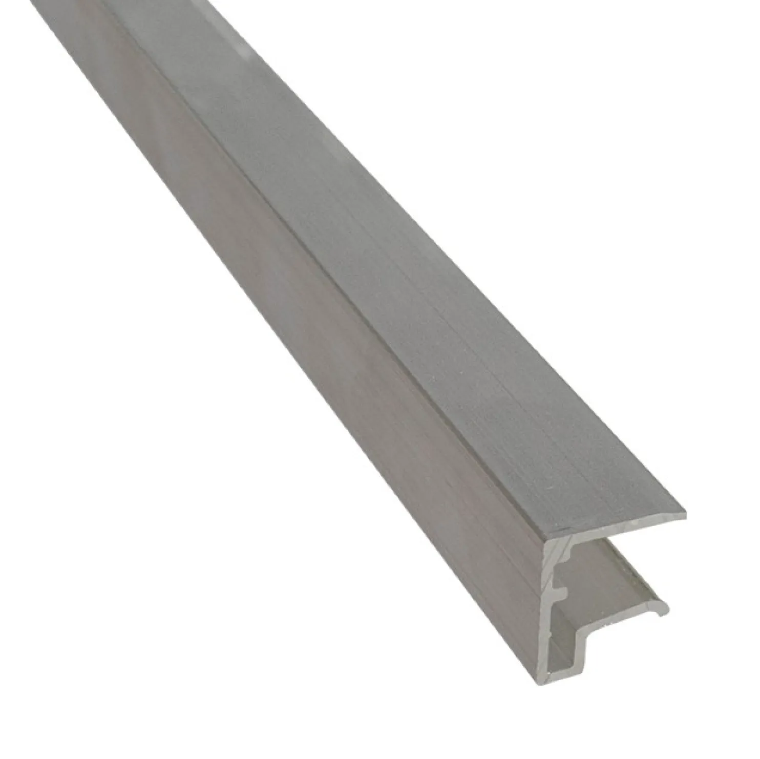 U-päätelista Keraplast 10mm, alumiini 4.0 m