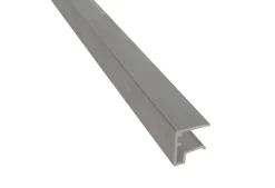 U-päätelistaprofiili Keraplast 16 mm, alumiinia, 1050 mm