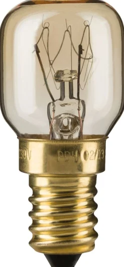 Uunilamppu Paulmann 300° E14 125lm 25W 2200K himmennettävä 300° kirkas