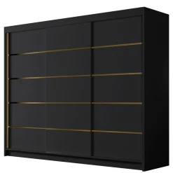 Vaatekaappi AMBER 250 VII, eri värivaihtoehtoja