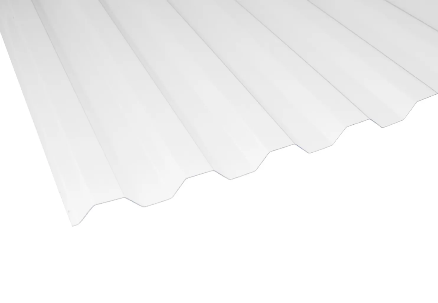 Valokate Keraplast PC Sun trapetsilevy 1,0 mm, opaali 1040 x 3500 mm