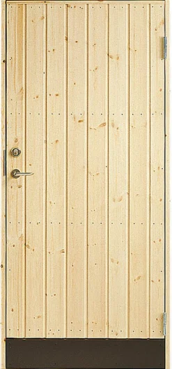 Varaston ovi Jabo 18° suora paneeli vasen 100x210cm