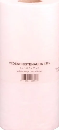 Vedeneriste saumanauha Lakka, 25m, eri leveyksiä
