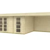 Vierasmaja Tene Oriental 4 + katos, 22.5m²