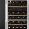Viinikaappi mQuvée WineCave 800 50D WCD50S-800, 49.5cm, 2 lämpötila-aluetta, integroitava, teräs