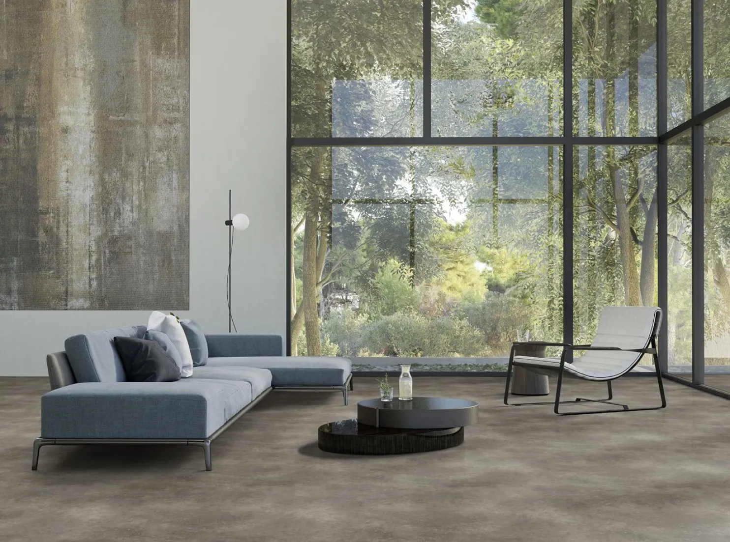 Vinyylimatto Gerflor Texline Nature Leone, leveys 4m