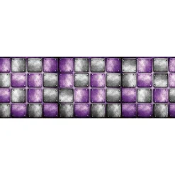 Välitilatarra Dimex Metal Tiles 180-350x60cm