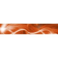 Välitilatarra Dimex Orange Abstract 180-350x60cm