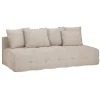 Vuodesohva Home4You Luise 3-istuttava, beige