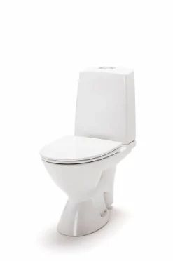 WC-istuin Ido Glow 63 kanneton kiinnitysrei'illä 2-huuhtelu poistoputki oikealle