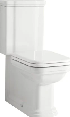 WC-istuin Kerasan Waldorf 3 3/6l kaksoishuuhtelu kromi