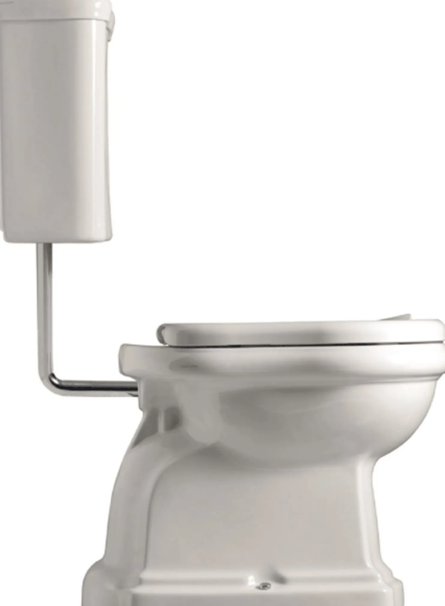 WC-istuin Lavabo Retro Low, S-lukko, valkoinen, eri värejä