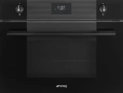 Yhdistelmämikroaaltouuni Smeg SO4101M1B3 60cm musta