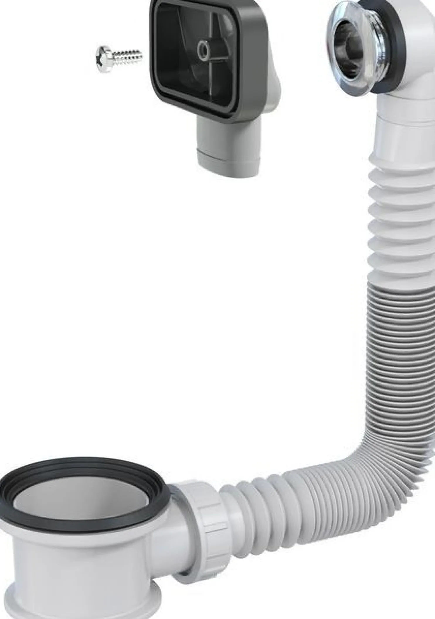 Ylivuotosarja Prevex EasyClean, ohuille altaille