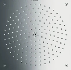 Yläsuihku Hansgrohe Raindance 260/260 Air 1jet Ecosmart, piiloasennus kattoon, kromi